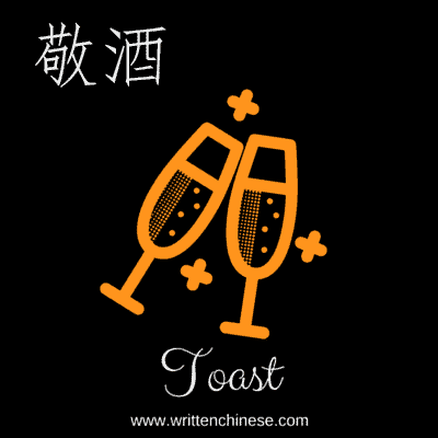 Toast in Chinese